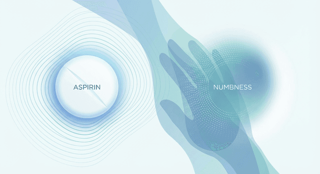Can aspirin cause numbness and how to manage it