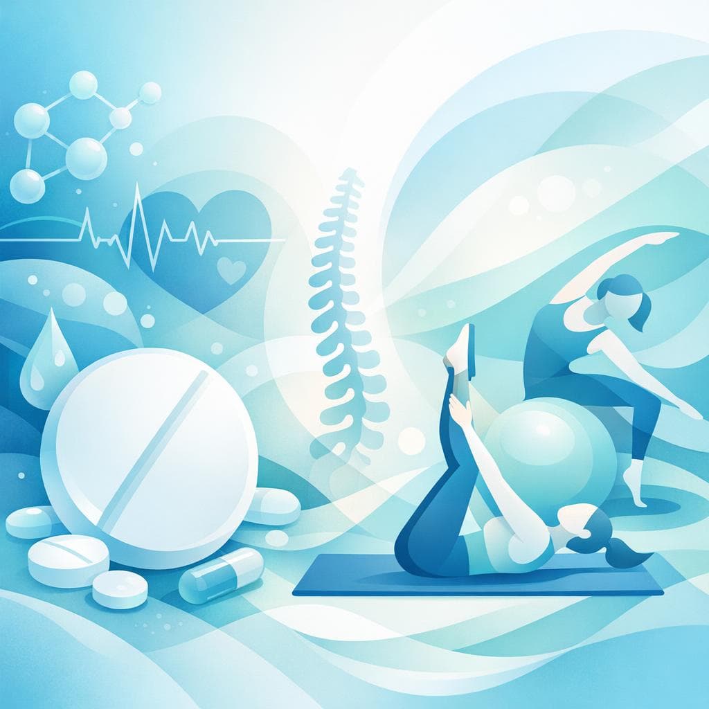 Medical illustration for Pilates safety while on aspirin: risks and tips - Persly Health Information