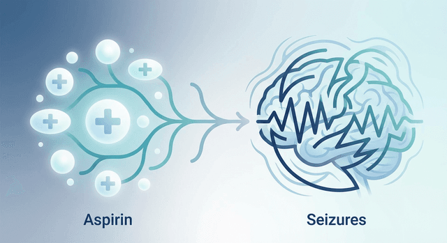 Can aspirin cause seizures and how to cope