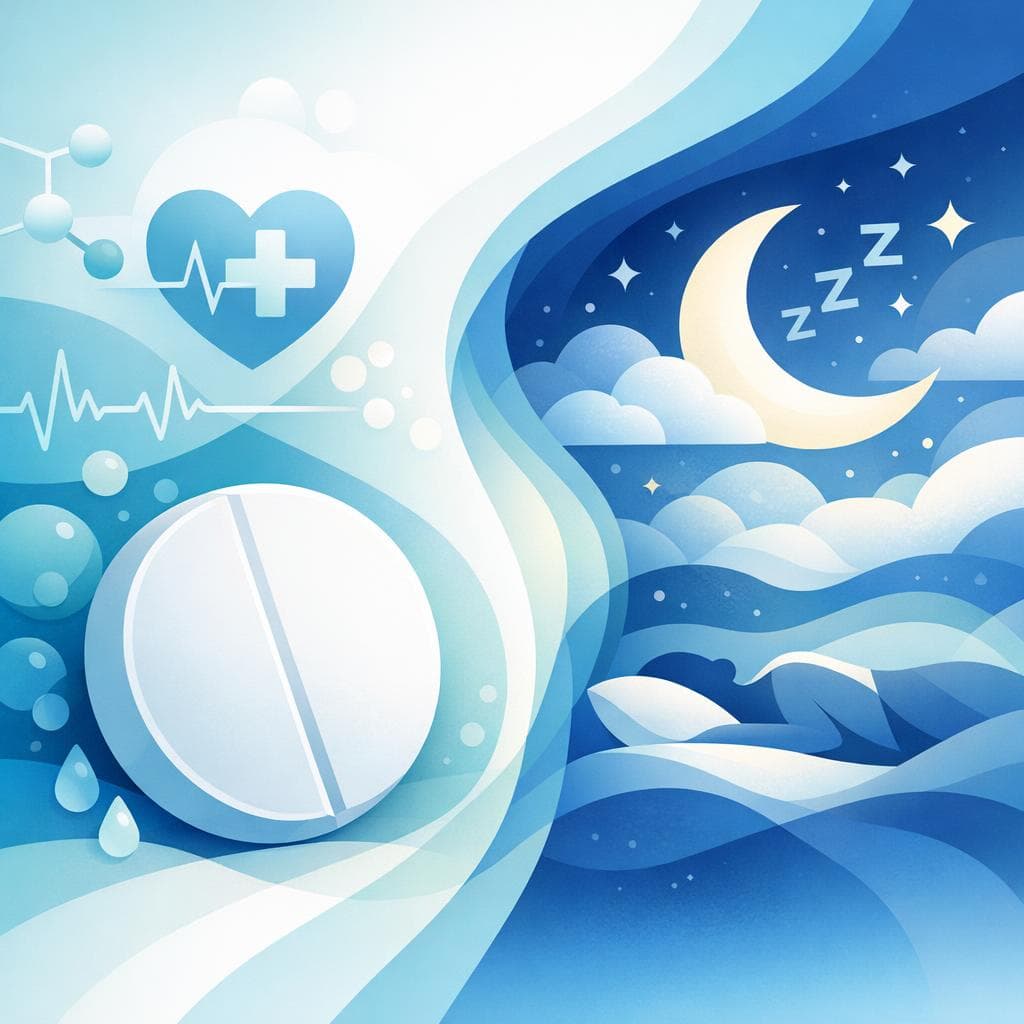 Medical illustration for Is it safe to sleep after taking aspirin? - Persly Health Information