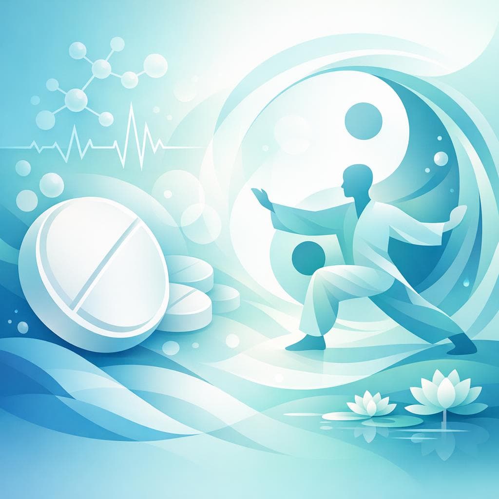 Medical illustration for Tai Chi Safety on Aspirin: Tips and Precautions - Persly Health Information