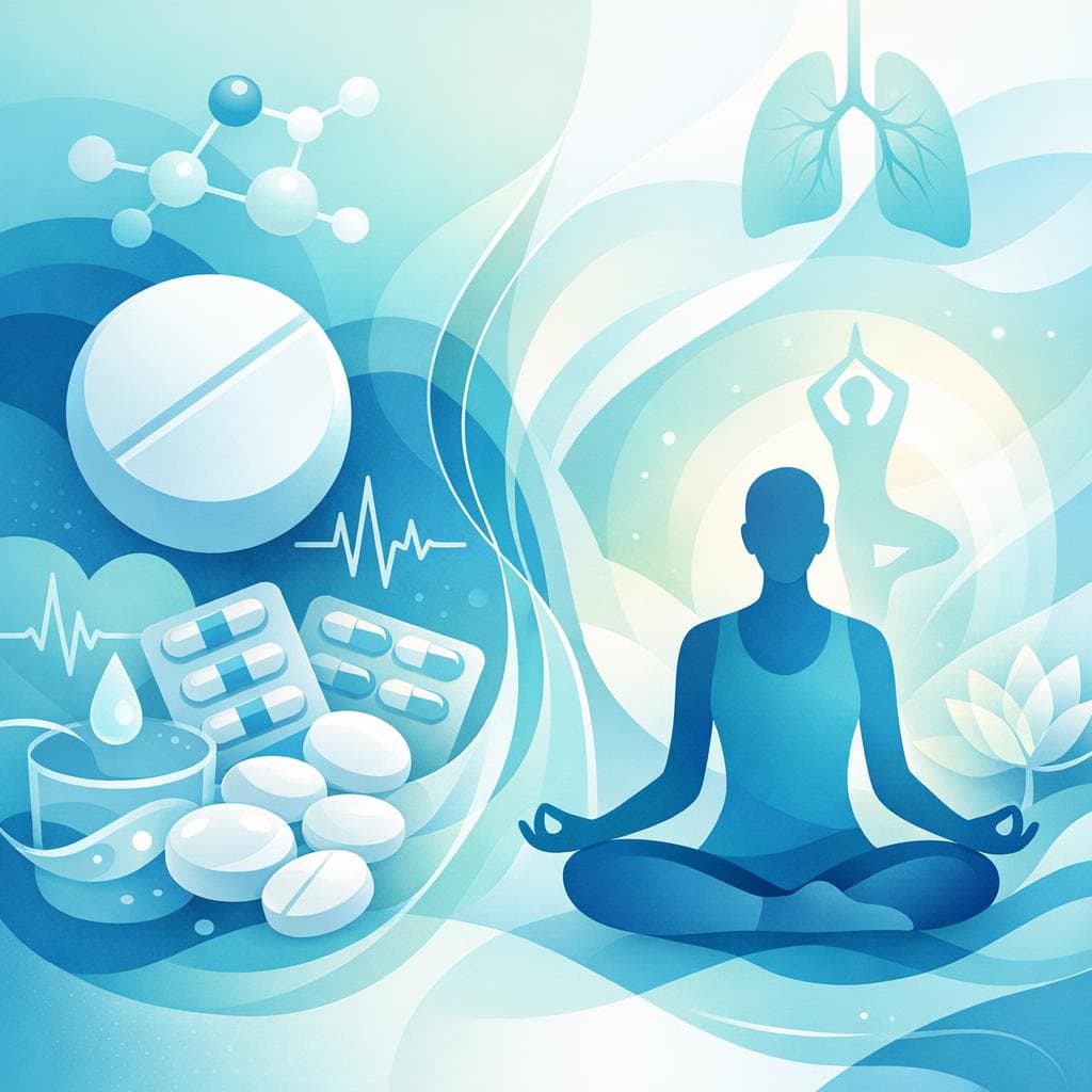Medical illustration for Yoga on Aspirin: Safety and Smart Precautions - Persly Health Information