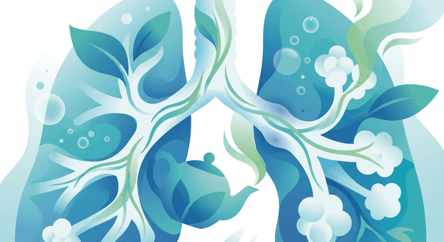 Based on PubMed | Is it true that drinking green tea can relieve asthma symptoms?