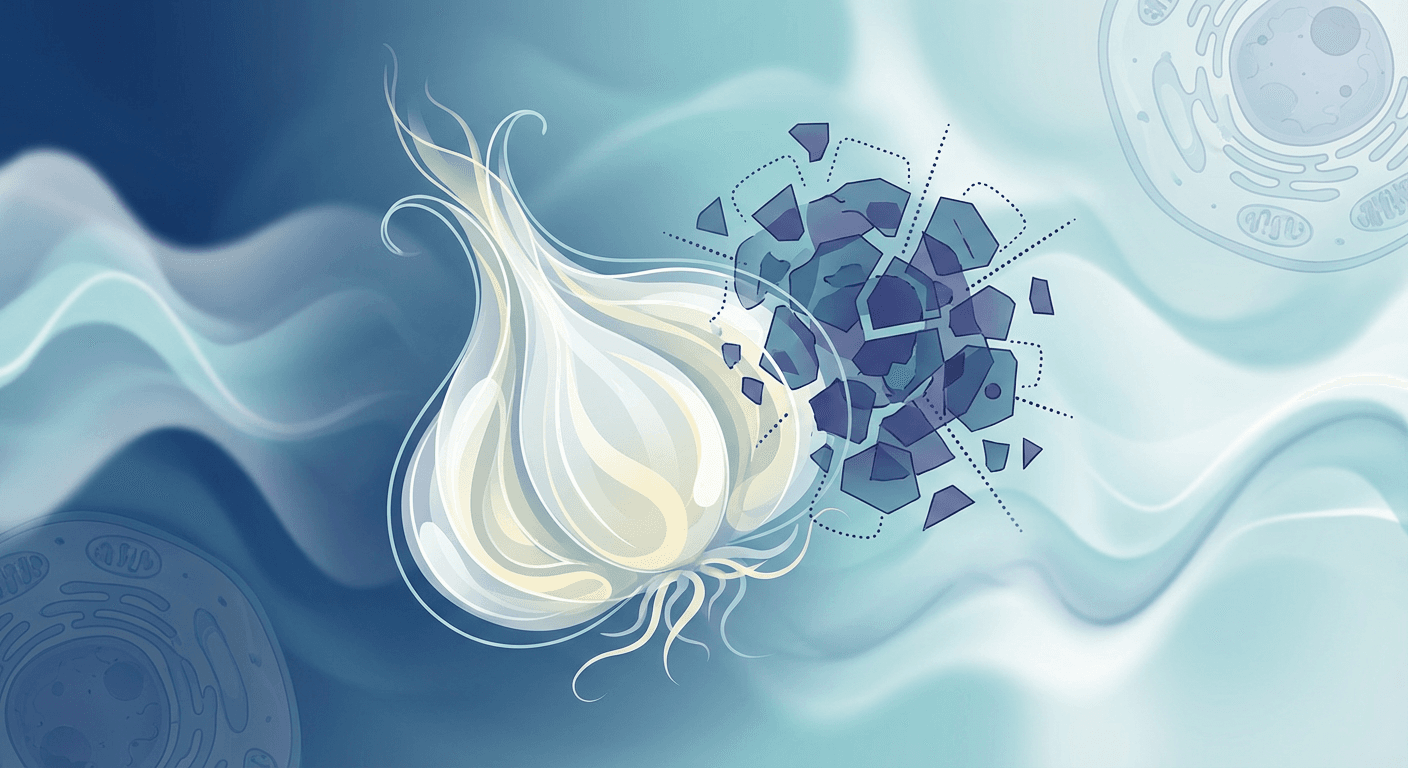 Medical illustration for Is Garlic Safe for People with Cancer? - Persly Health Information