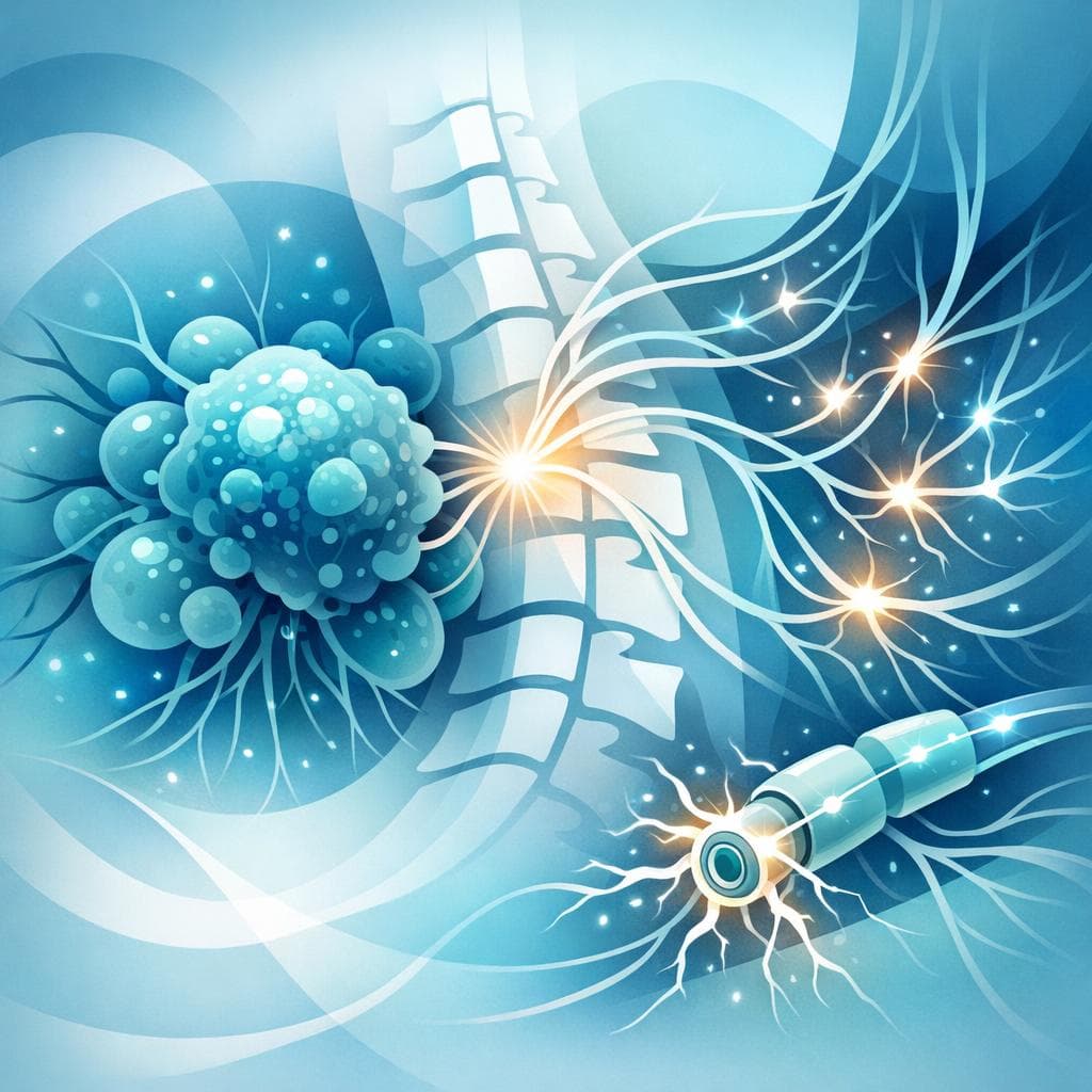 Medical illustration for がんで神経痛はよくある？原因と管理方法を解説 - Persly Health Information