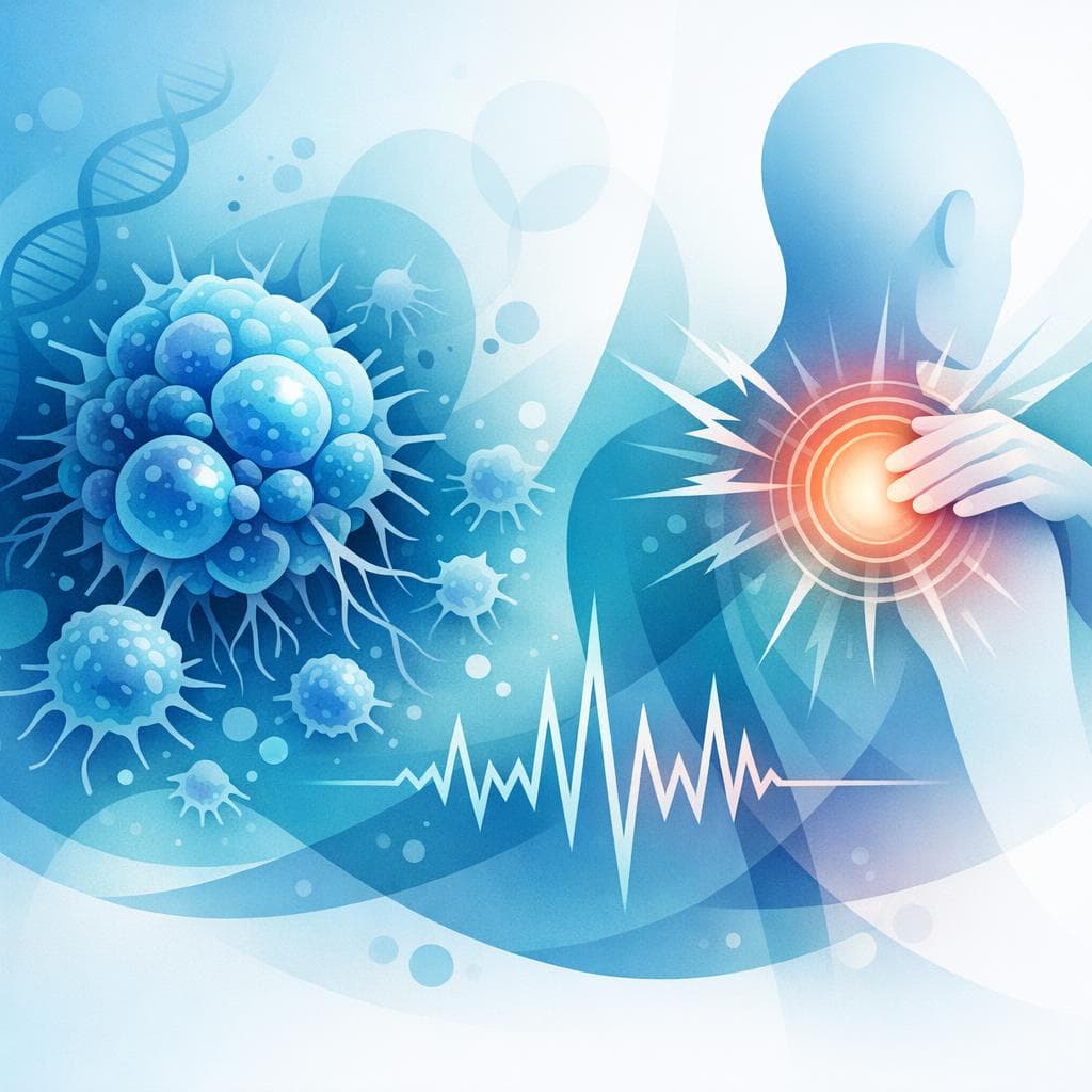 Medical illustration for Cancer Pain: How Common, Causes, and Management - Persly Health Information