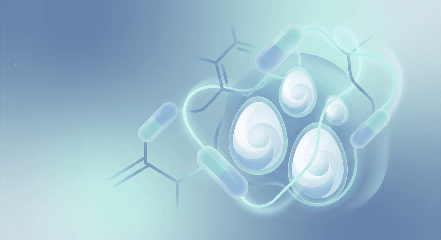 Medical illustration for Basado en EMA | ¿El clopidogrel interactúa con el consumo de huevos o es seguro comerlos durante el tratamiento? - Persly Health Information
