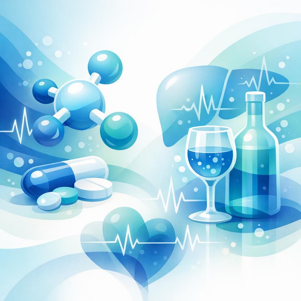 Medical illustration for Can you drink alcohol while taking ibuprofen? - Persly Health Information