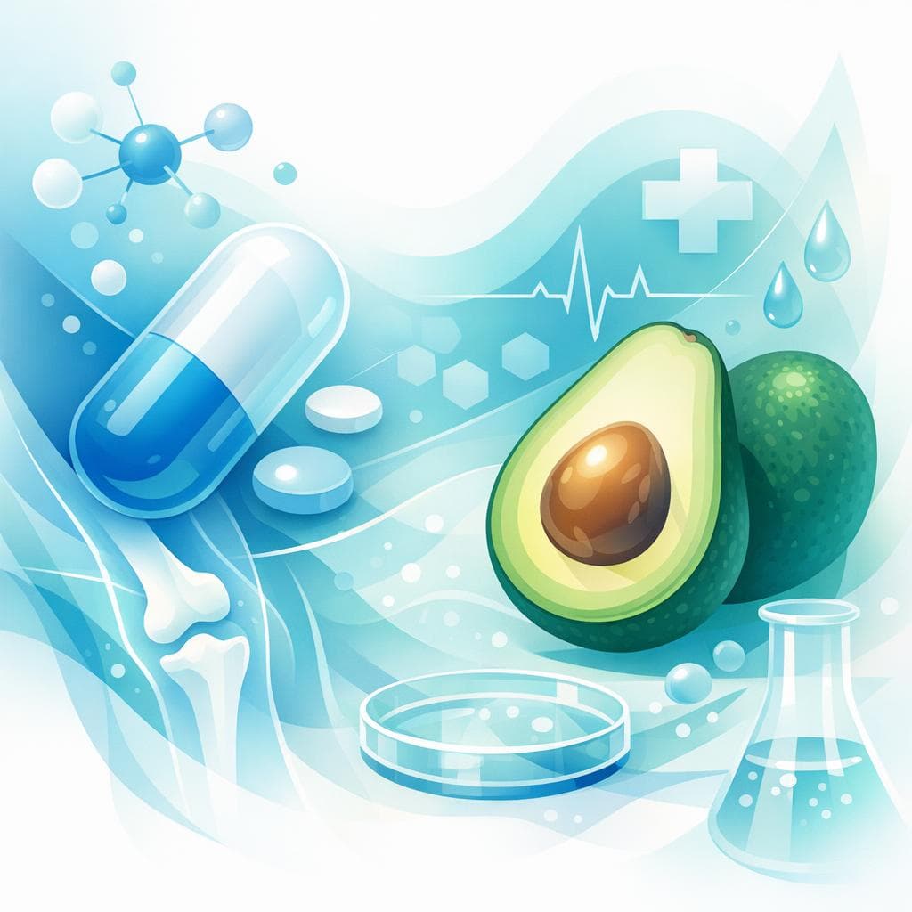 Medical illustration for 이부프로펜 복용 중 아보카도 먹어도 될까요? - Persly Health Information