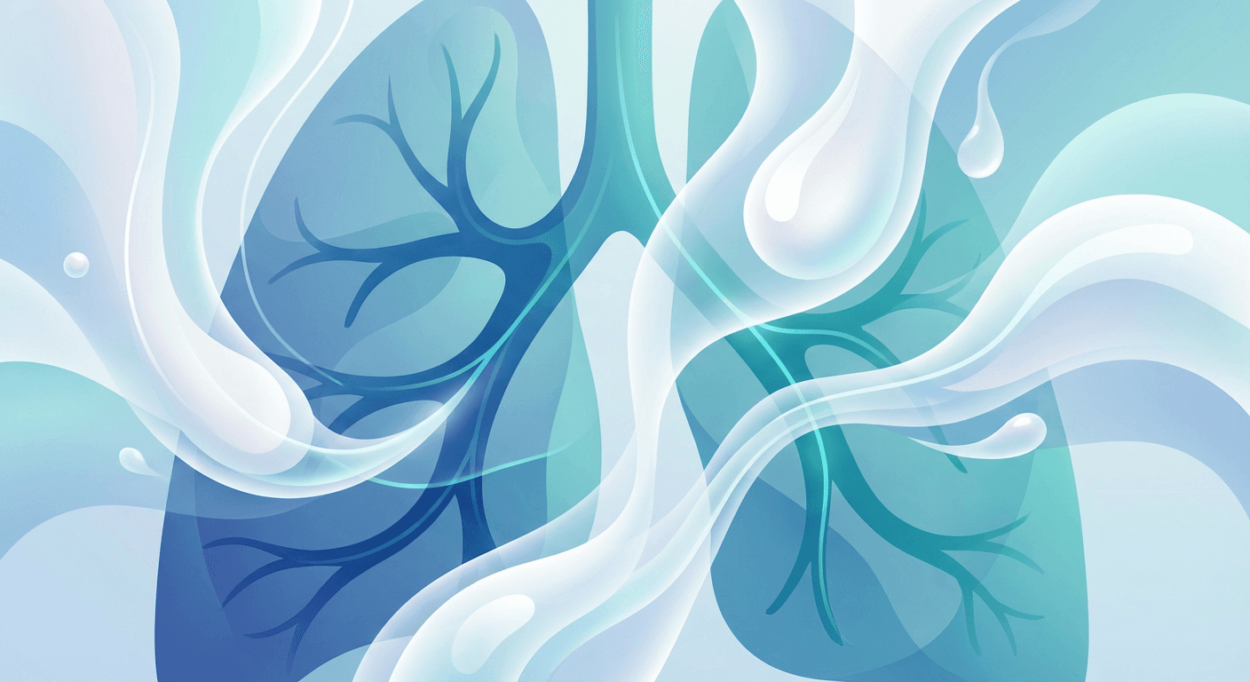 Medical illustration for 肺癌患者能喝牛奶吗？安全性与影响详解 - Persly Health Information