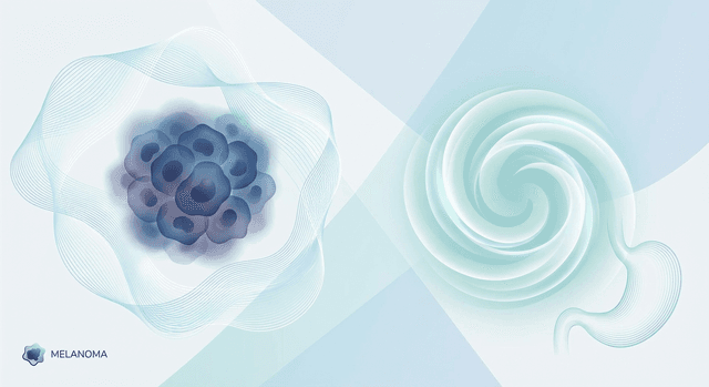 Based on NIH | Can melanoma or its treatments cause nausea, what mechanisms are involved, and when should I seek medical evaluation?