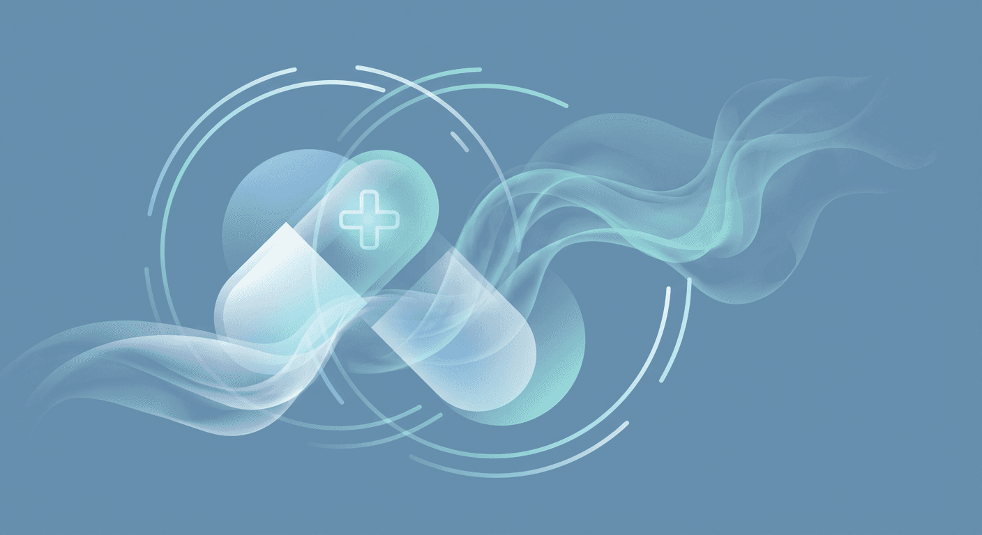 Medical illustration for Does smoking while taking naproxen increase the risk of stomach ulcers or gastrointestinal bleeding? - Persly Health Information