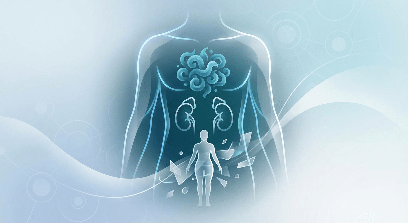 Medical illustration for Basado en OMS | ¿La pérdida de peso inexplicable es un síntoma del cáncer suprarrenal? - Persly Health Information