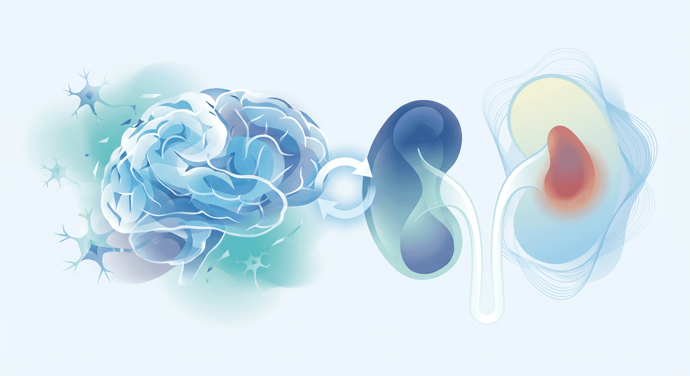 Medical illustration for 基于美国NIH资料 | 阿尔茨海默病患者出现尿血是该病的症状还是更可能由其他泌尿系统问题引起? - Persly Health Information