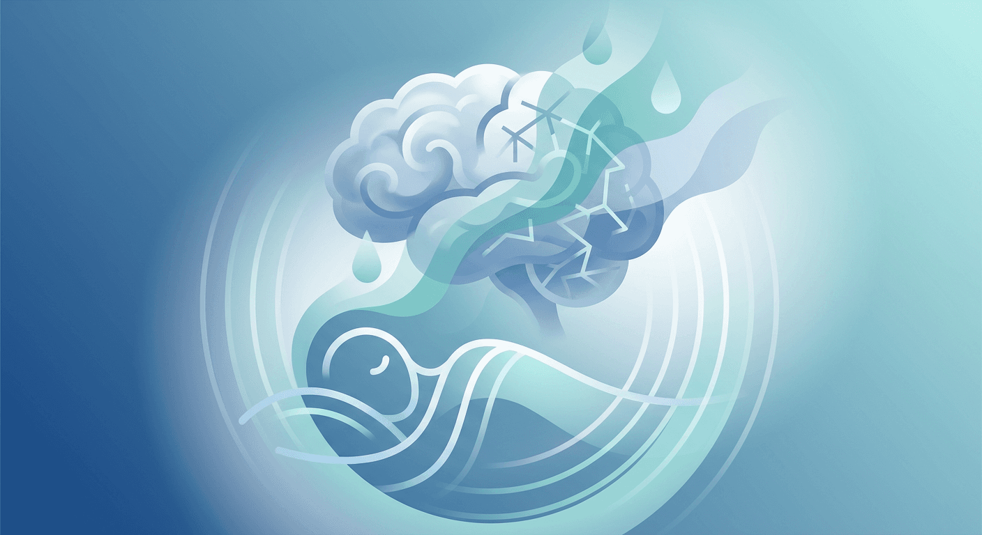 Medical illustration for 基于PubMed资料 | 阿尔茨海默病患者出现夜间盗汗常见吗?可能由哪些病因或药物副作用引起,应如何评估与处理? - Persly Health Information