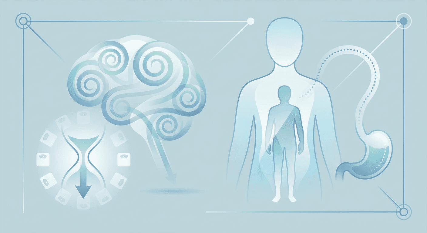 Medical illustration for 米国NIHの資料に基づく | アルツハイマー病では体重減少はどの程度一般的で、主な原因は何ですか? - Persly Health Information