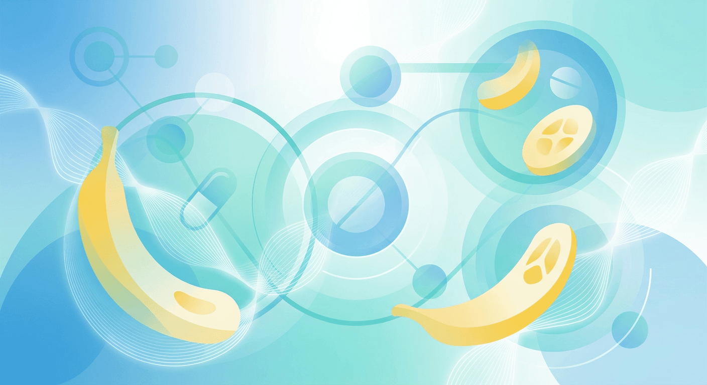 Medical illustration for WHOの資料に基づく | アムロジピンを服用中にバナナを食べても問題ありませんか? - Persly Health Information