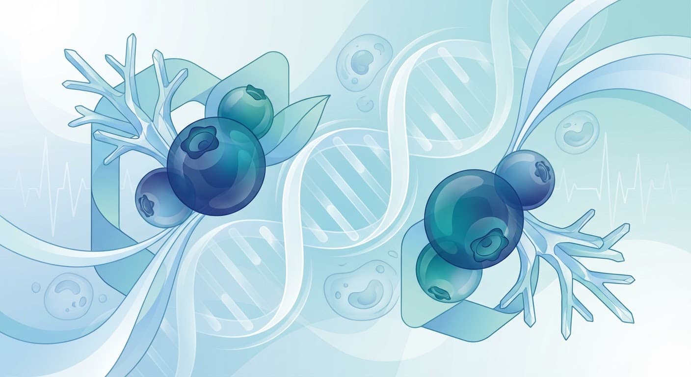 Medical illustration for PubMedの資料に基づく | アムロジピンを服用している場合、ブルーベリーの摂取による薬物相互作用や血圧への影響はありますか? - Persly Health Information