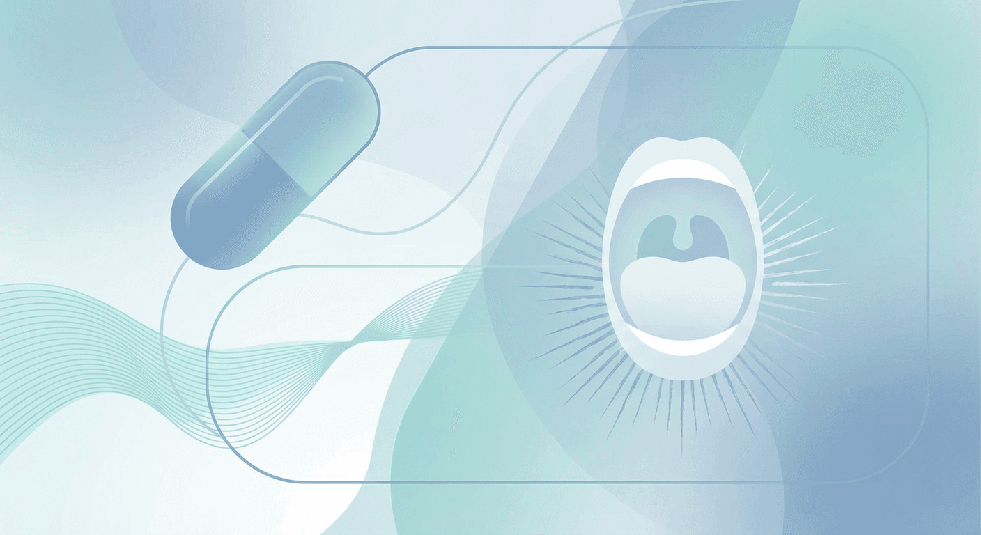 Medical illustration for 米国NIHの資料に基づく | アムロジピンの服用で口の渇きは副作用として起こり得ますか?その頻度や原因、対処法、受診が必要な目安を教えてください。 - Persly Health Information