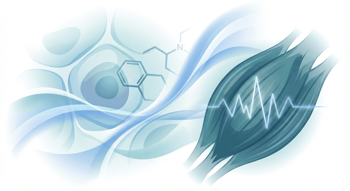 Medical illustration for 基于美国NIH资料 | 服用氨氯地平后出现肌肉疼痛是常见副作用吗,应如何处理? - Persly Health Information