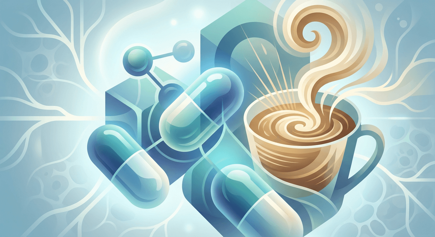 Medical illustration for ¿Puedo beber café mientras tomo amoxicilina o el café disminuye su eficacia? - Persly Health Information