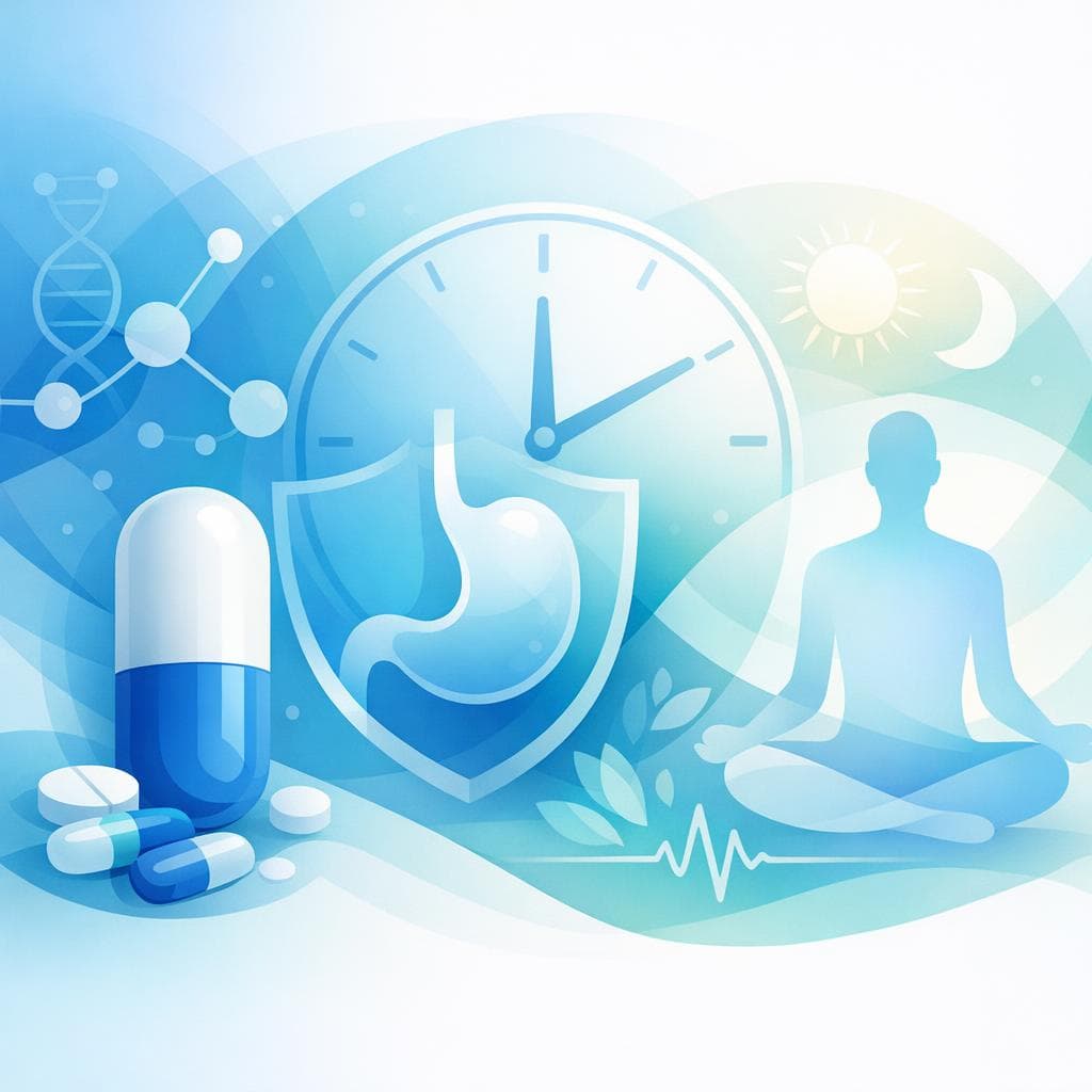Medical illustration for Based on NIH | Is it safe to take amoxicillin daily while fasting, and does fasting affect its absorption or side effects? - Persly Health Information
