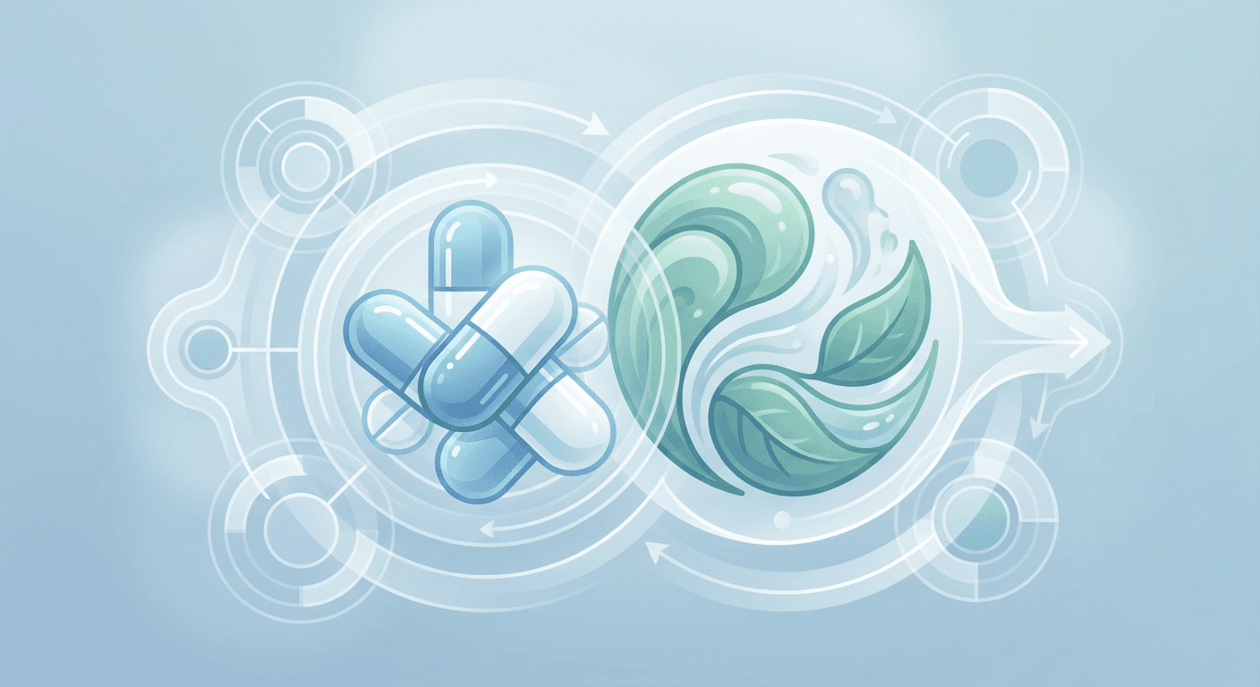 Medical illustration for 아목시실린 복용 중에 녹차를 마시면 약물 흡수나 효능에 영향을 주거나 상호작용이 생길 수 있나요? - Persly Health Information