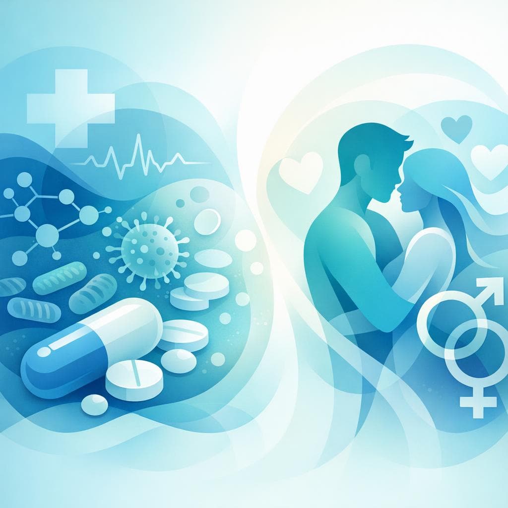 Medical illustration for 미국 NIH 자료 기반 | 아목시실린을 복용하기 전에 성관계를 해도 괜찮나요? - Persly Health Information