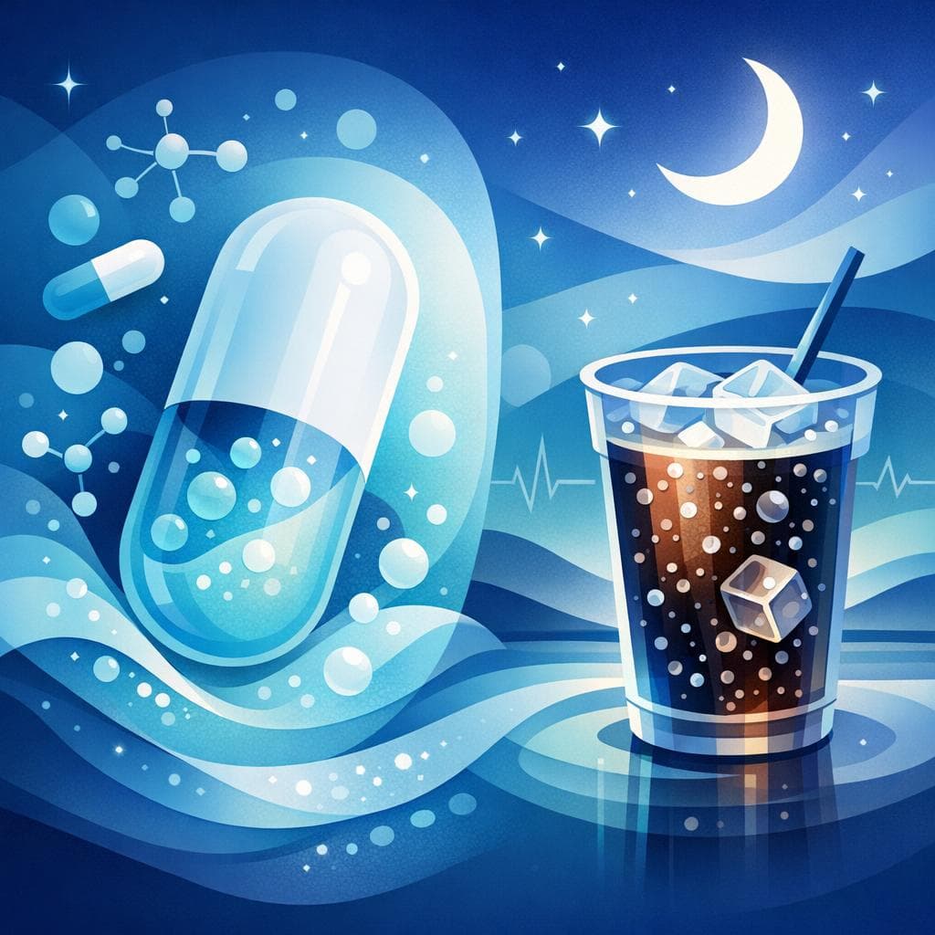 Medical illustration for Based on NIH | Does drinking soda at night reduce the effectiveness of amoxicillin? - Persly Health Information