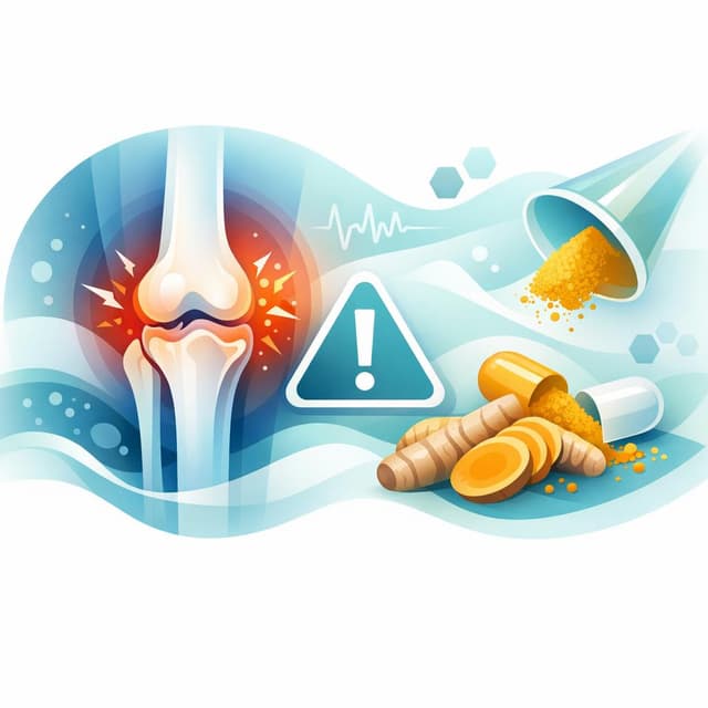 PubMed 자료 기반 | 관절염에 강황(커큐민)이 도움이 된다는 말이 사실인가요? 복용 시 부작용이나 다른 약과의 상호작용 등 주의해야 할 점이 있나요?