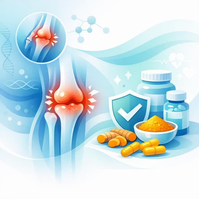 미국 NIH 자료 기반 | 관절염 증상 완화를 위해 강황(커큐민)을 장기간 복용해도 안전하다는 주장은 사실인가요?