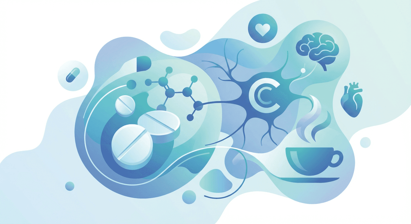 Medical illustration for 基于PubMed资料 | 服用阿司匹林期间喝咖啡会影响药效或增加胃肠道出血风险吗? - Persly Health Information