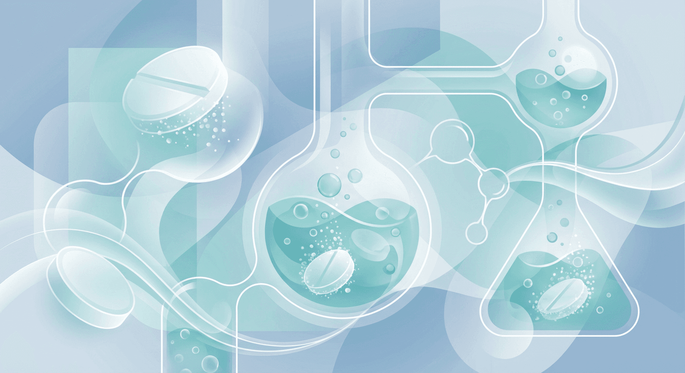 Medical illustration for 米国NIHの資料に基づく | アスピリンをソーダ(炭酸飲料)で飲むと、効果の出方や胃の負担に影響が出るというのは本当ですか? - Persly Health Information