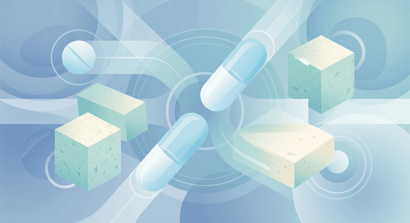 Medical illustration for Basado en PubMed | ¿Comer tofu o productos de soya puede interferir con el efecto antiplaquetario de la aspirina? - Persly Health Information