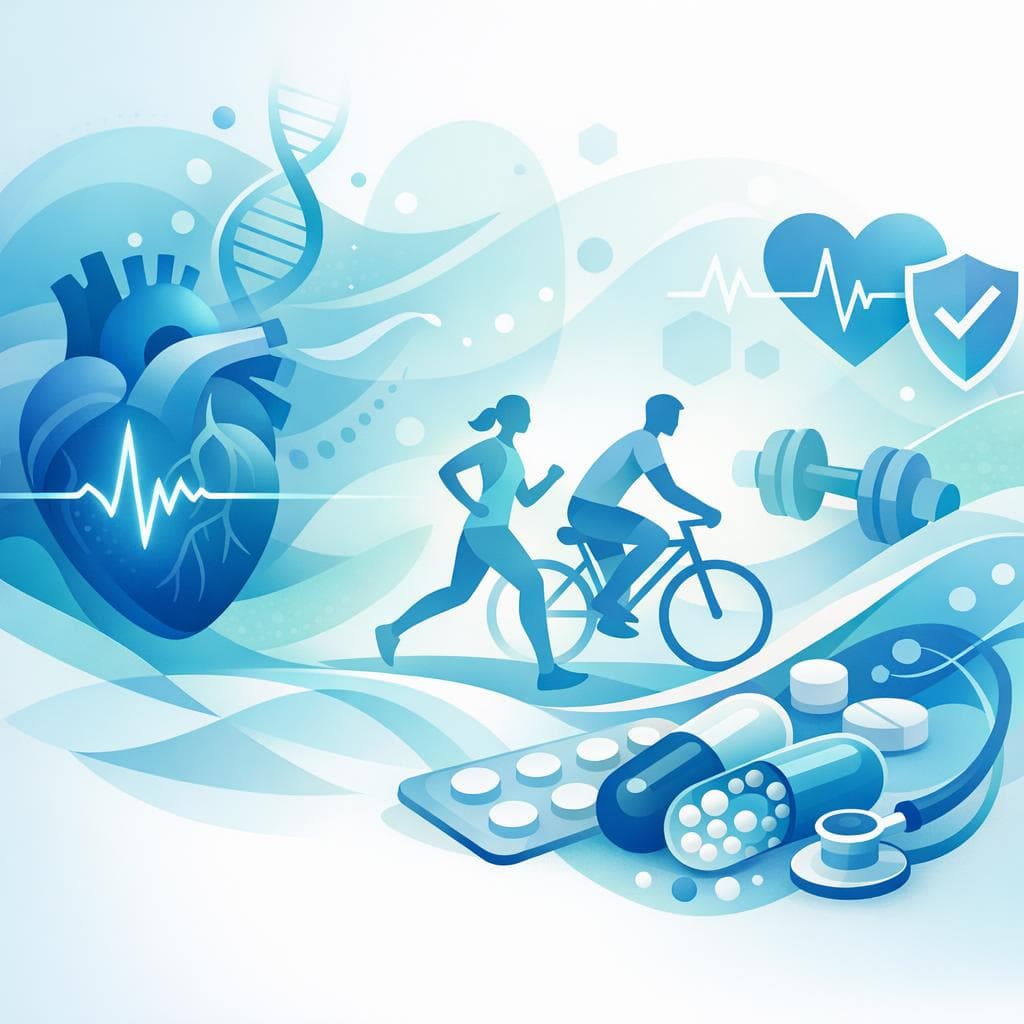 Medical illustration for Based on PubMed | Is it safe to take atorvastatin daily if I exercise regularly, and could strenuous workouts increase my risk of statin-related muscle pain or rhabdomyolysis? - Persly Health Information