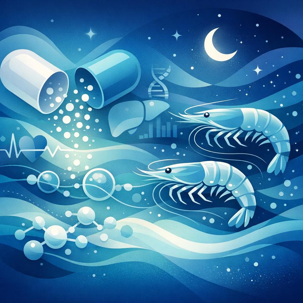 Medical illustration for Based on PubMed | Is it true that people taking atorvastatin should avoid eating shrimp at night because it can interfere with the medication or raise cholesterol? - Persly Health Information