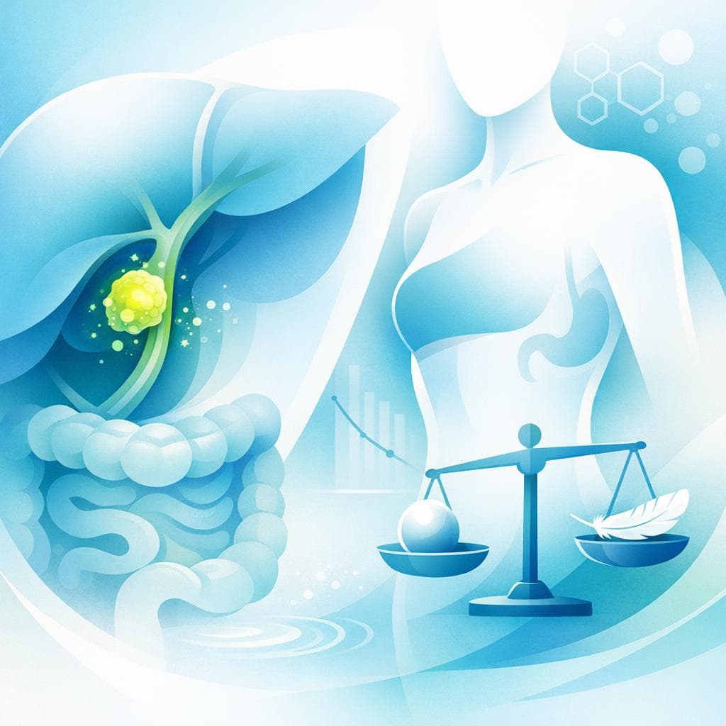 Medical illustration for Based on PubMed | Is unintentional weight loss a common early symptom of bile duct cancer? - Persly Health Information