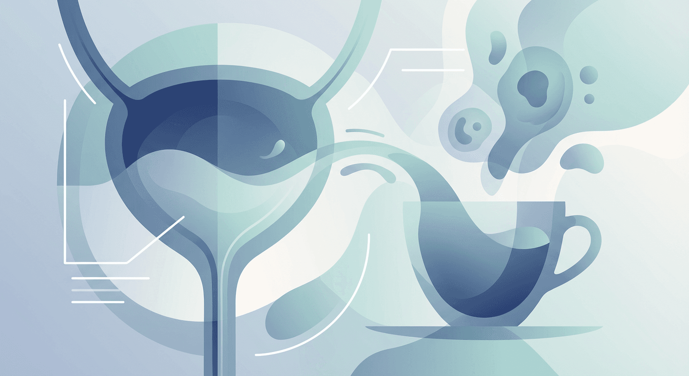 Medical illustration for Is coffee safe for people with bladder cancer? - Persly Health Information