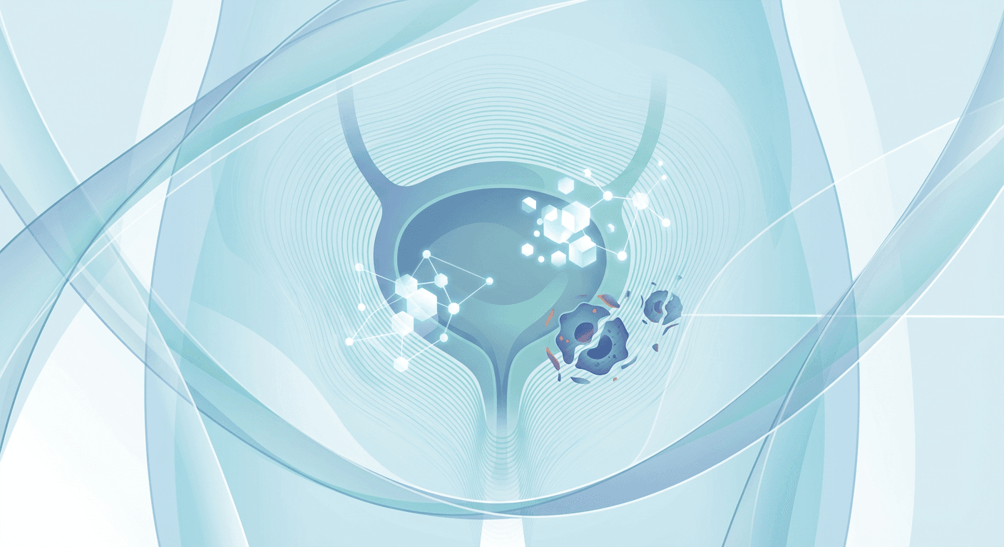 Medical illustration for 방광암 환자의 고칼슘혈증: 의미와 대처법 - Persly Health Information