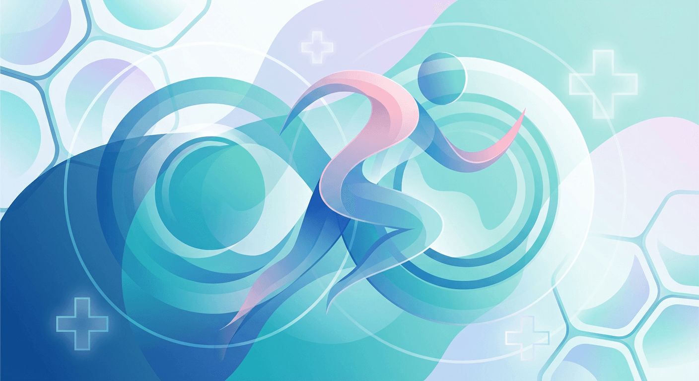 Medical illustration for 乳腺癌患者跑步是否安全?关键注意事项与指南 - Persly Health Information