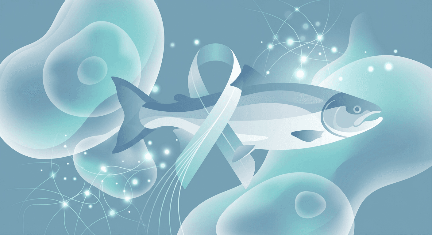 Medical illustration for 乳腺癌患者可以吃三文鱼吗?安全性与作用详解 - Persly Health Information