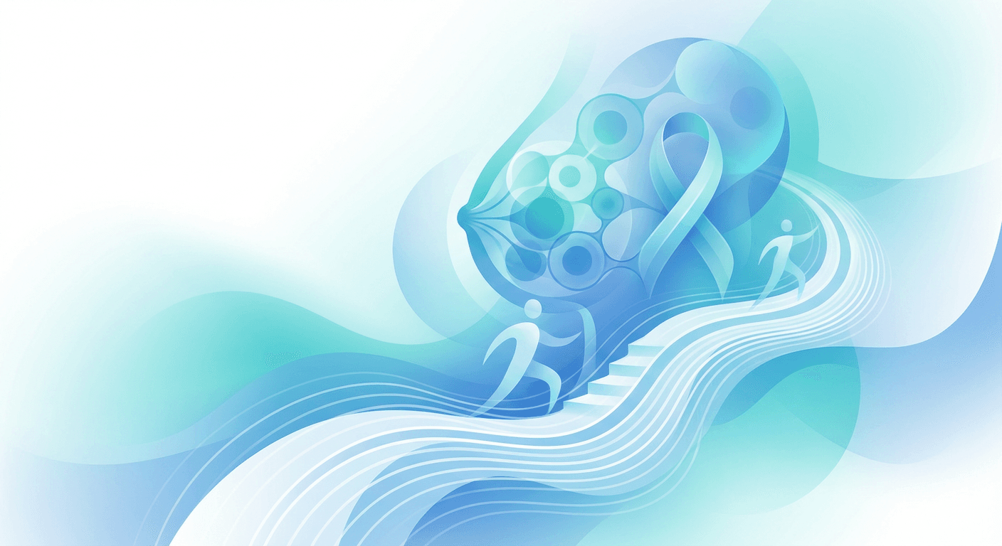 Medical illustration for 乳腺癌人群步行是否安全?注意事项与建议 - Persly Health Information