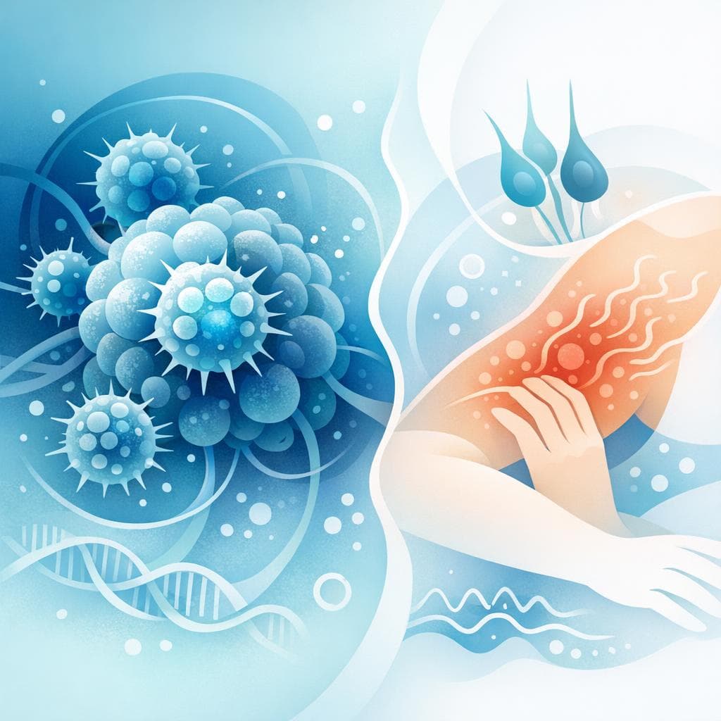 Medical illustration for Is Itching a Cancer Symptom? Causes and Care - Persly Health Information