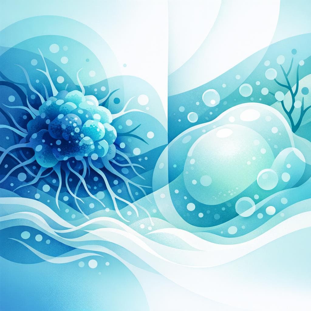 Medical illustration for ¿La hinchazón es un síntoma común del cáncer? - Persly Health Information