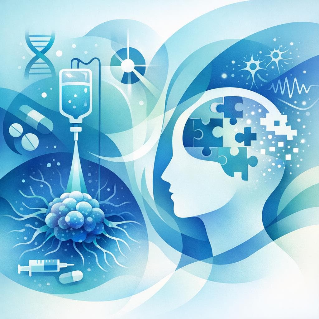 Medical illustration for Memory loss after cancer treatment: causes and care - Persly Health Information