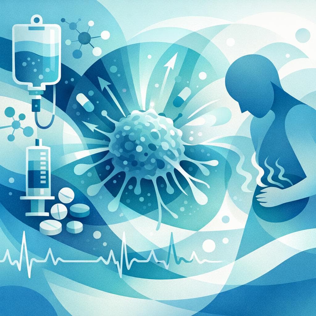 Medical illustration for Nausea in cancer treatment: is it common and how to manage - Persly Health Information