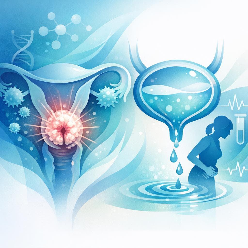 Medical illustration for Frequent Urination and Cervical Cancer: Causes & Care - Persly Health Information