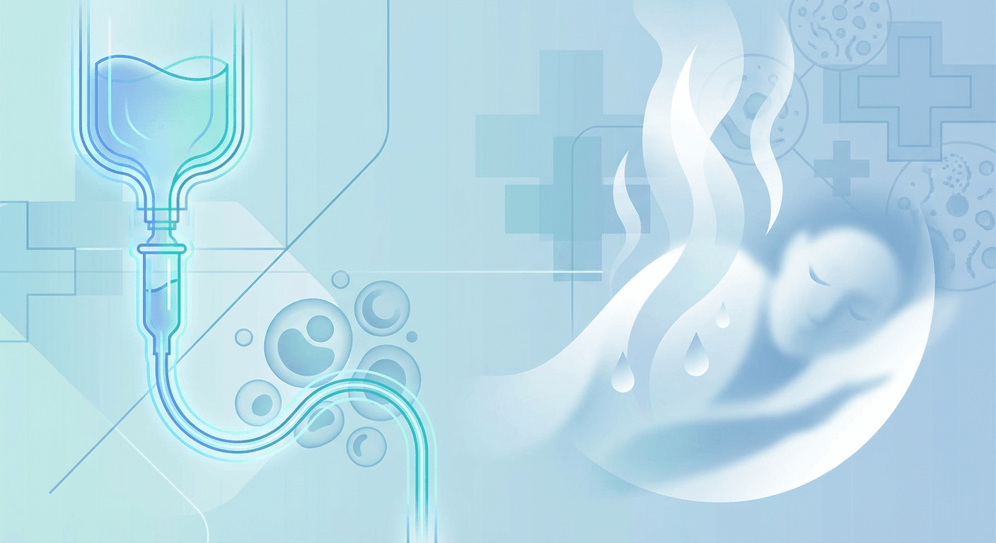 Medical illustration for ¿La quimioterapia causa sudores nocturnos y cómo manejarlos? - Persly Health Information