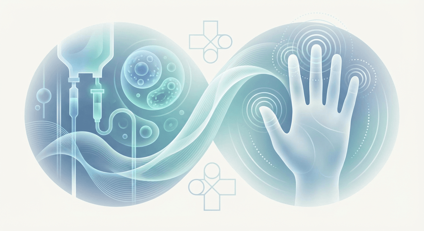 Medical illustration for Chemotherapy Numbness: Causes and Effective Coping Tips - Persly Health Information