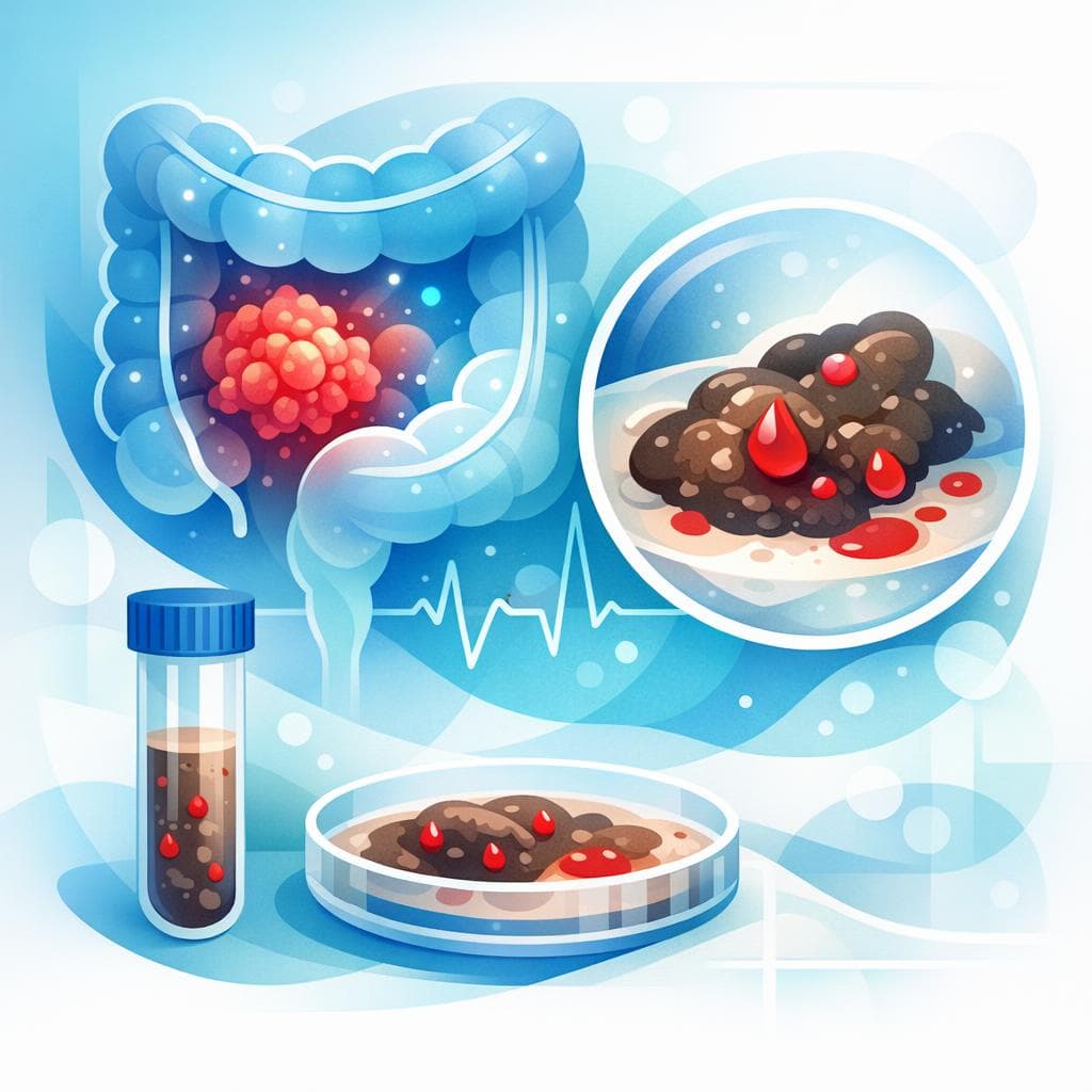 Medical illustration for 便血是结肠癌常见症状吗?原因与处理 - Persly Health Information